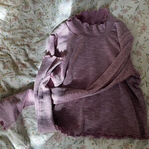 Lucy Love Mauve Long Sleeve Top